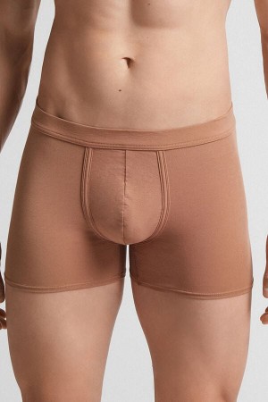 Boxer Intimissimi Natural Fresh Cotton Panske Béžové | 53824-LCOP