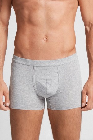 Boxer Intimissimi Natural Fresh Cotton Panske Svetlo Siva | 30617-SHBW