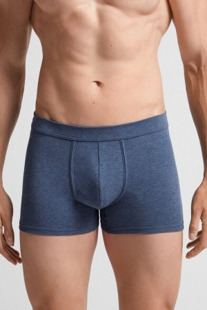 Boxer Intimissimi Superior Cotton Panske Modre | 76504-SMYC