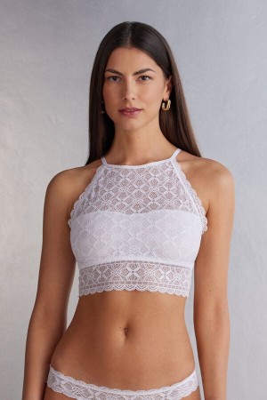 Podprsenka Intimissimi Lace Damske Biele | 34680-LIHJ