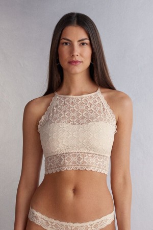 Podprsenka Intimissimi Lace Damske Krém Ruzove | 09361-ADWG