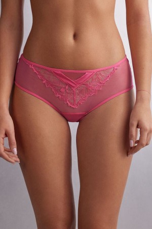 Slipy Intimissimi Sweet Like Sugar Hipsterzilian Damske Ruzove | 60529-RSCM