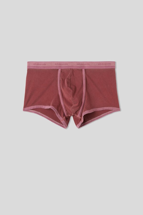 Boxer Intimissimi Natural Fresh Cotton Panske Bordove | 63845-FSUO