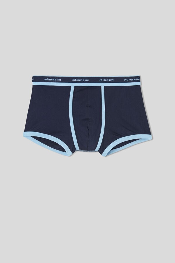 Boxer Intimissimi Superior Cotton With Logo Panske Námornícka Modrá | 69843-PQJZ