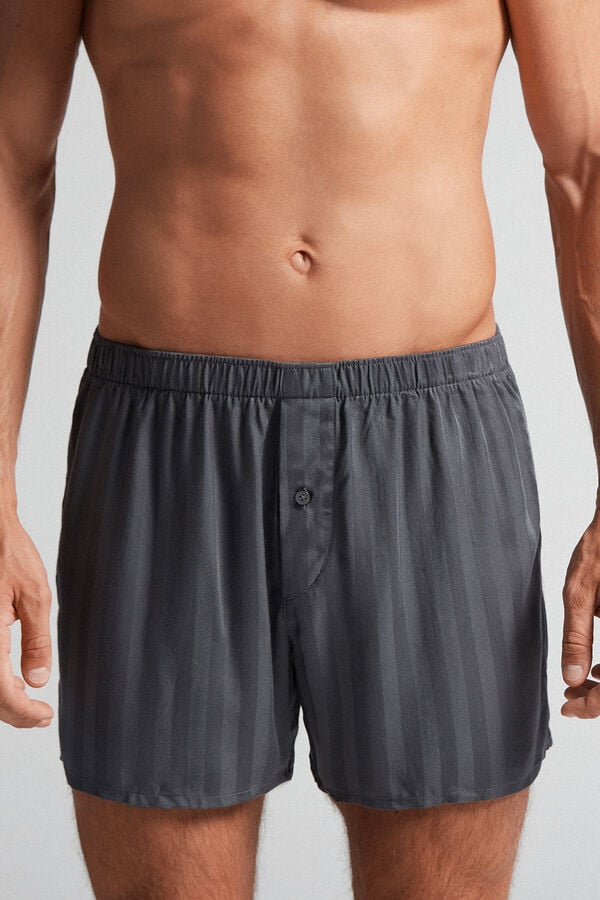 Boxer Intimissimi Woven Modal Panske Siva | 09268-BXUE