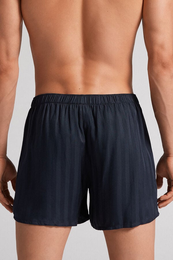 Boxer Intimissimi Woven Modal Panske Čierne | 74658-WXMB