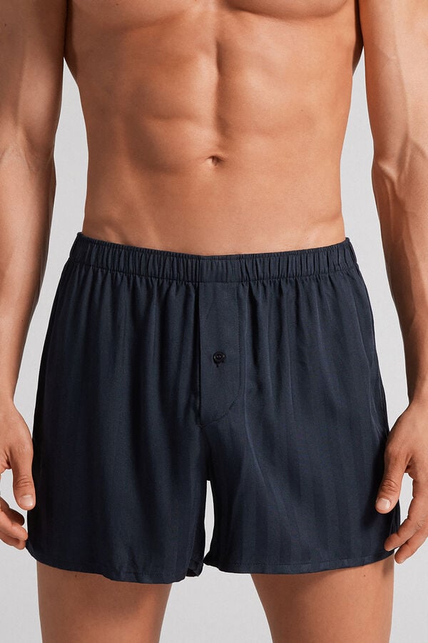 Boxer Intimissimi Woven Modal Panske Čierne | 74658-WXMB