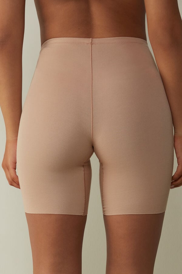 Kratasy Intimissimi Raw Edge Seamless Cotton Damske Oranžové Béžové | 69853-JRNS