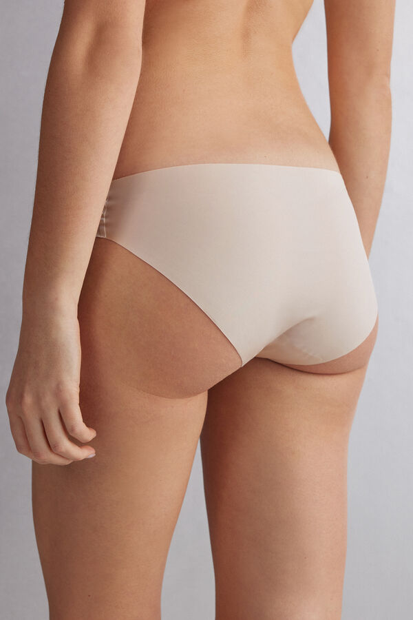 Nohavičky Intimissimi Seamless Microfiber Damske Krém Ruzove | 10493-HNBV