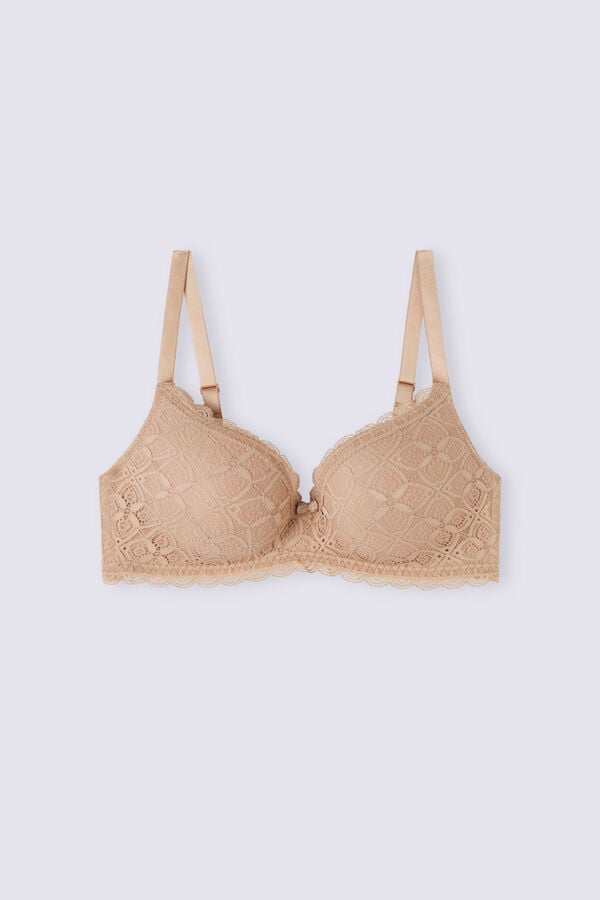 Podprsenka Intimissimi Adele Triangle Lace Damske Oranžové Béžové | 56948-SOWP