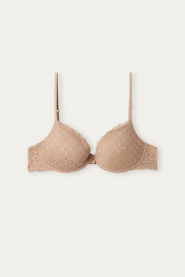 Podprsenka Intimissimi Bellissima Push-Up Lace Damske Oranžové Béžové | 32105-YXML