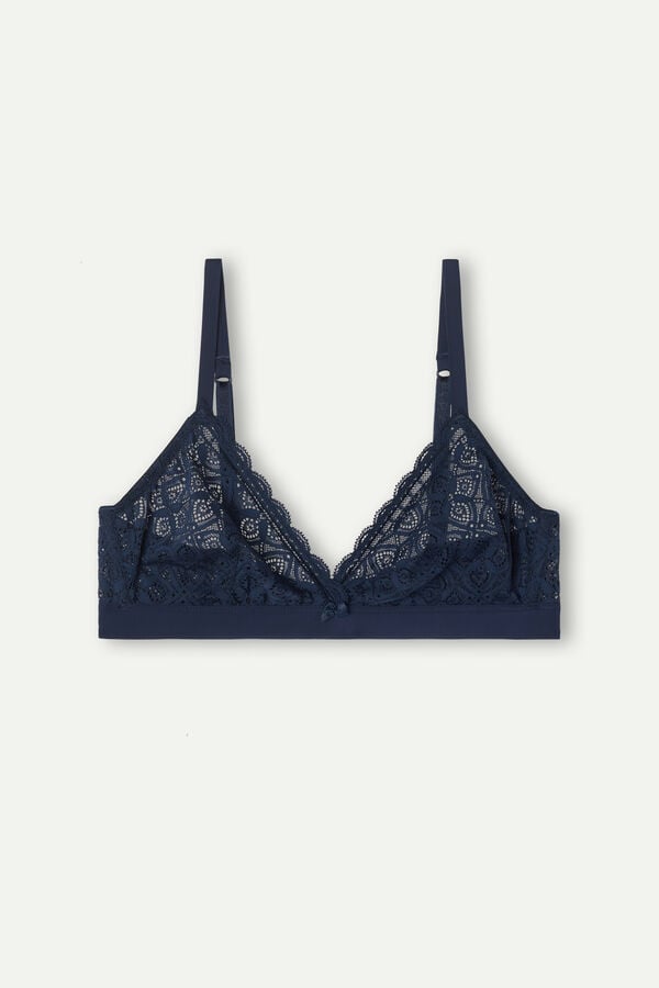 Podprsenka Intimissimi Emma Triangle Lace Damske Modre | 34257-ZWEH