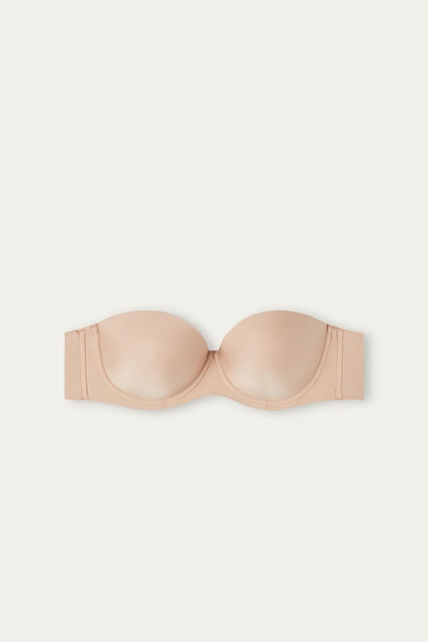 Podprsenka Intimissimi Giada Microfiber Bandeau Damske Oranžové Béžové | 20938-YUZK