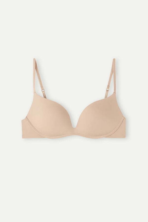 Podprsenka Intimissimi Gioia Push-Up Ultralight Microfiber Damske Oranžové Béžové | 39154-QISN