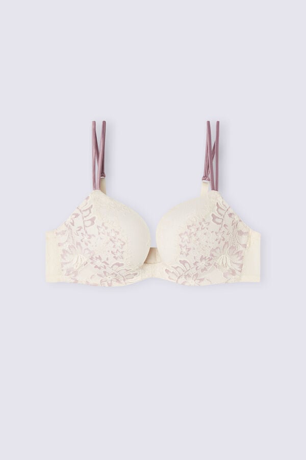 Podprsenka Intimissimi Secret Garden Monica Push-Up Damske Svetlo Žlté | 29147-HBVX