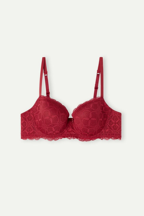 Podprsenka Intimissimi Sofia Balconette Lace Damske Červené | 27945-QFZV