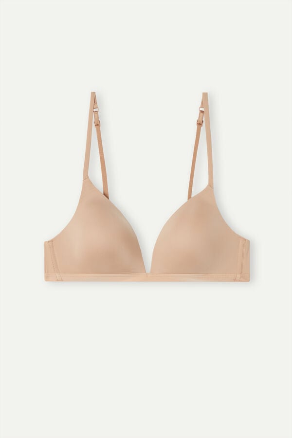 Podprsenka Intimissimi Tiziana Triangle Ultralight Microfiber Damske Oranžové Béžové | 41789-ALZB