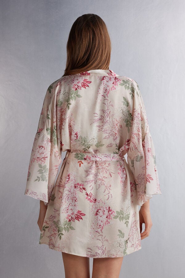 Pyžamá Intimissimi Secret Garden Satin Kimono Damske Viacfarebný | 78194-NZEI