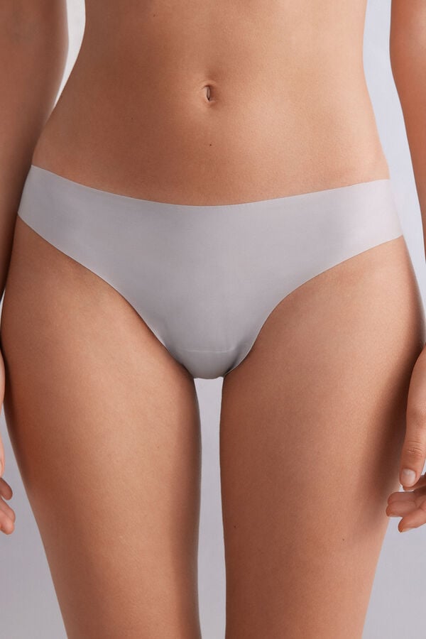 Slipy Intimissimi Brazilian Seamless Ultra Light Microfiber Damske Siva | 54367-QVZR