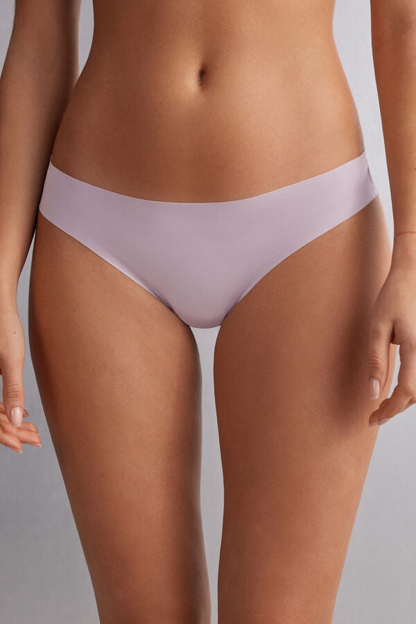 Slipy Intimissimi Brazilian Seamless Ultra Light Microfiber Damske Ruzove | 91786-THAB