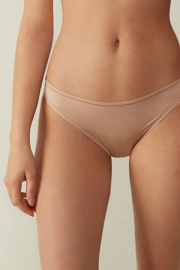 Slipy Intimissimi Brazilian Ultralight Microfiber Damske Oranžové Béžové | 74035-DFCV