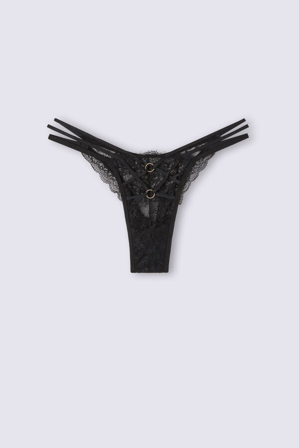 Slipy Intimissimi Intricate Surface ‘80s Stylezilian Damske Čierne | 82356-BSLD