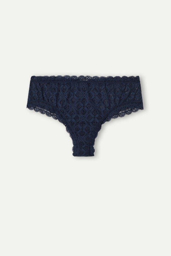 Slipy Intimissimi Lace Hipsterzilian Damske Modre | 59814-XCYE