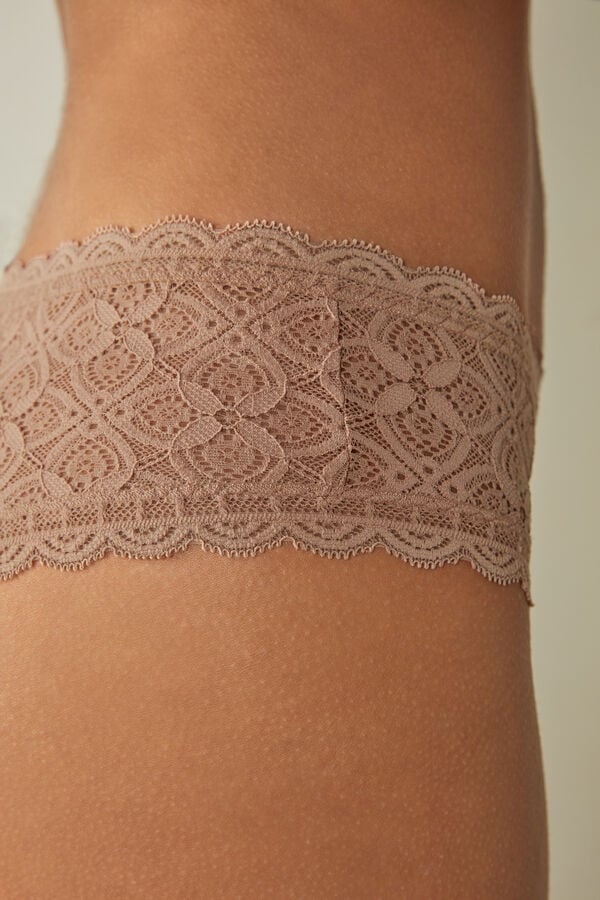 Slipy Intimissimi Lace Hipsterzilian Damske Oranžové Béžové | 85617-PISG