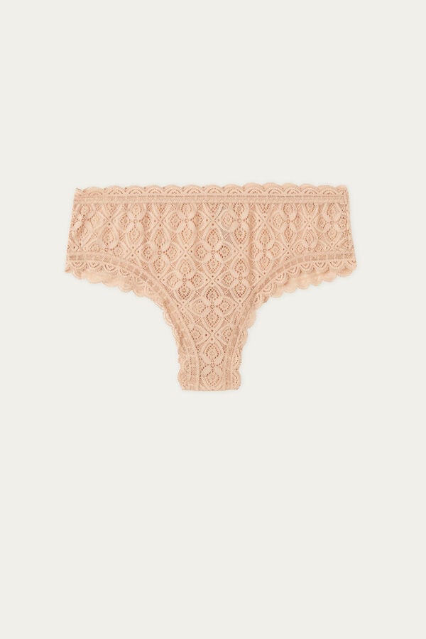 Slipy Intimissimi Lace Hipsterzilian Damske Oranžové Béžové | 85617-PISG