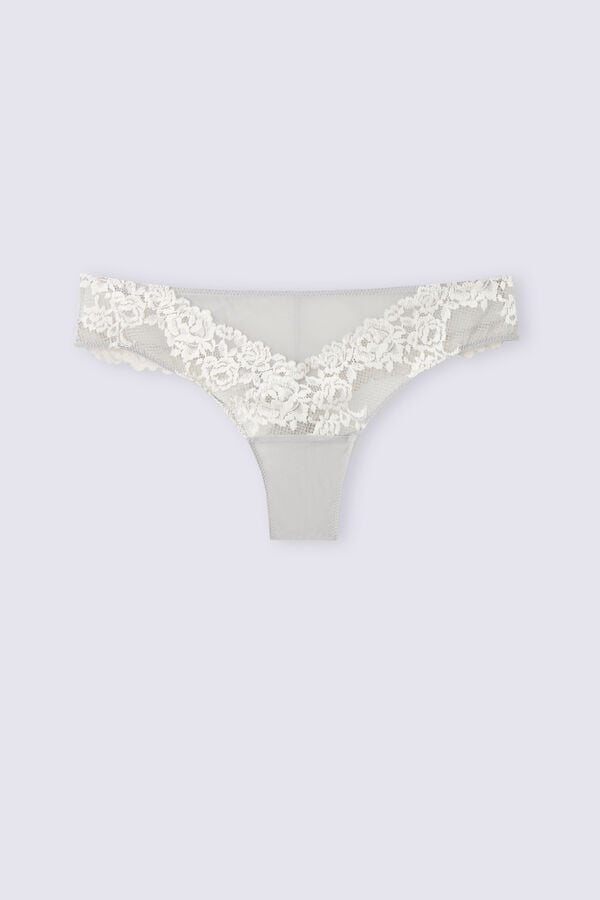 Slipy Intimissimi Pretty Flowerszilian Damske Siva | 94382-MGFV