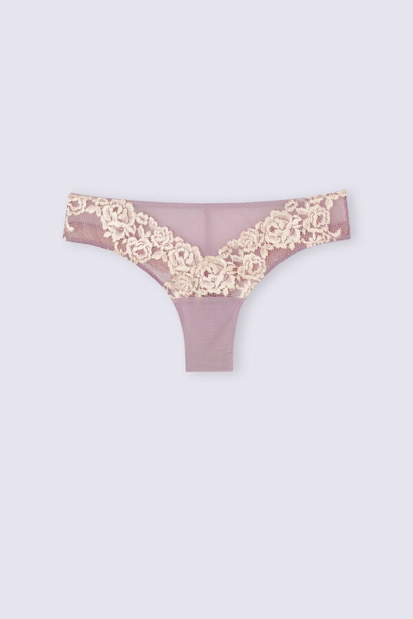 Slipy Intimissimi Pretty Flowerszilian Damske Biele | 35648-MPHU