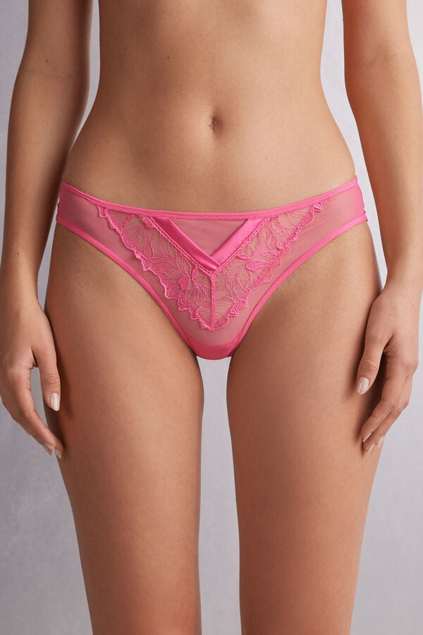 Slipy Intimissimi Sweet Like Sugarzilian Damske Ruzove | 82079-OAFQ