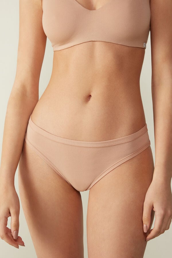 Slipy Intimissimi Ultralight Cottonzilian Damske Oranžové Béžové | 14378-YSHO