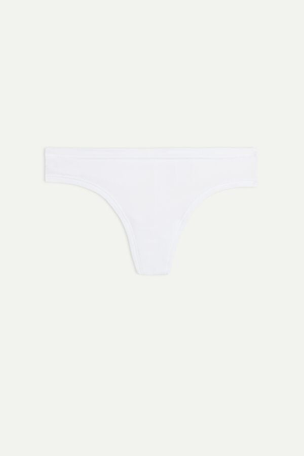 Slipy Intimissimi Ultralight Cottonzilian Damske Biele | 37298-PMKI