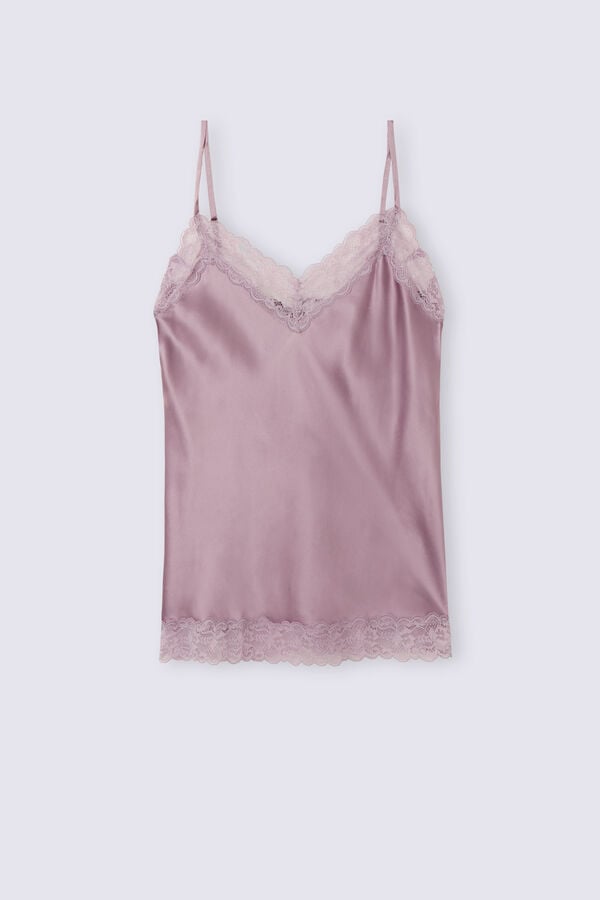 Tielko Intimissimi Lace And Silk Damske Ruzove | 84317-ZPSQ